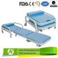 Hospital Accompany Cama de silla plegable de espuma (CE / FDA / ISO)